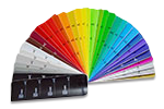 adesivos com cores variadas